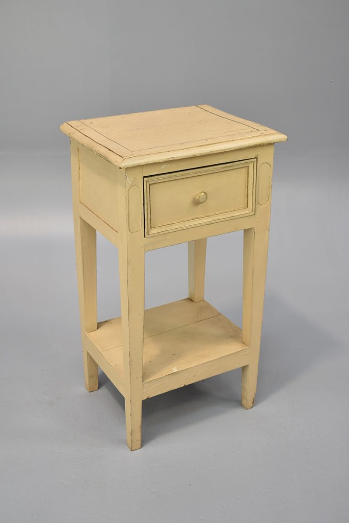 Cream Painted Occasional Table - The Classic Prop Hire Company