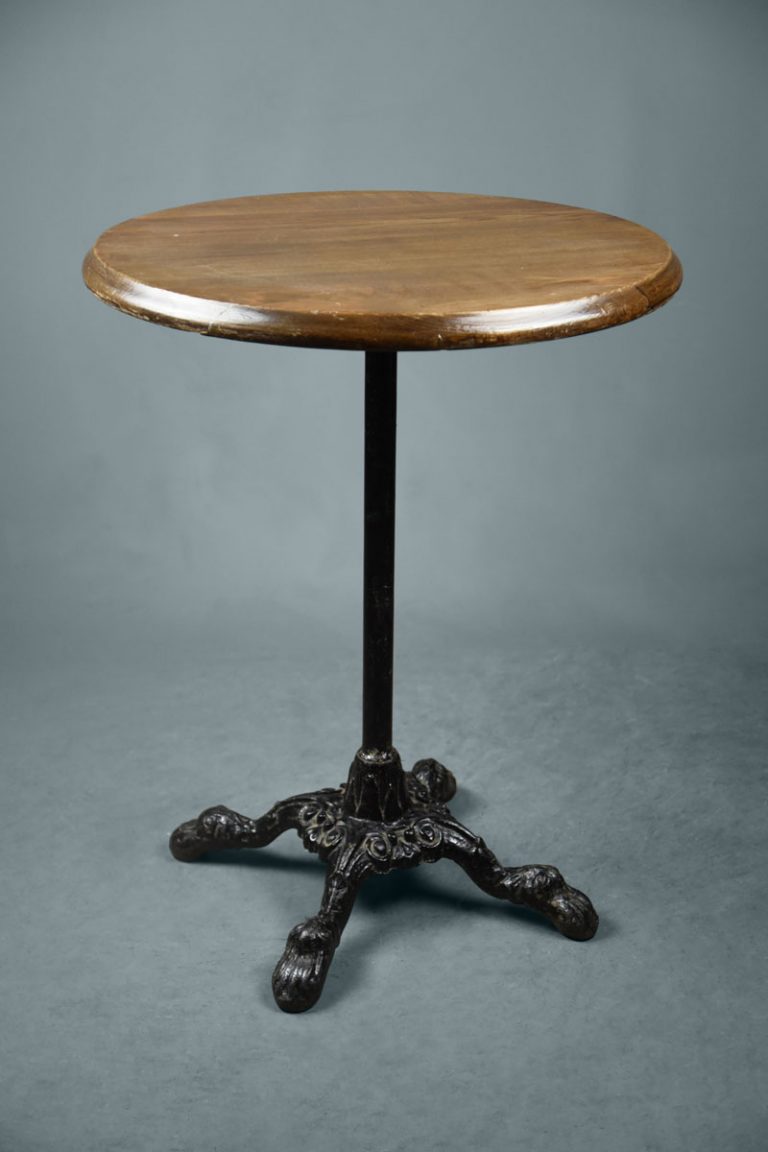 Cast Iron Base Table / Bar Stool Base Only The Classic Prop Hire Company